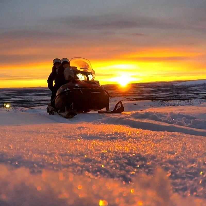 Mattarahkka Northern Light Lodge Kiruna Eksteriør billede