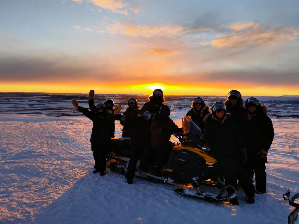 Mattarahkka Northern Light Lodge Kiruna Eksteriør billede